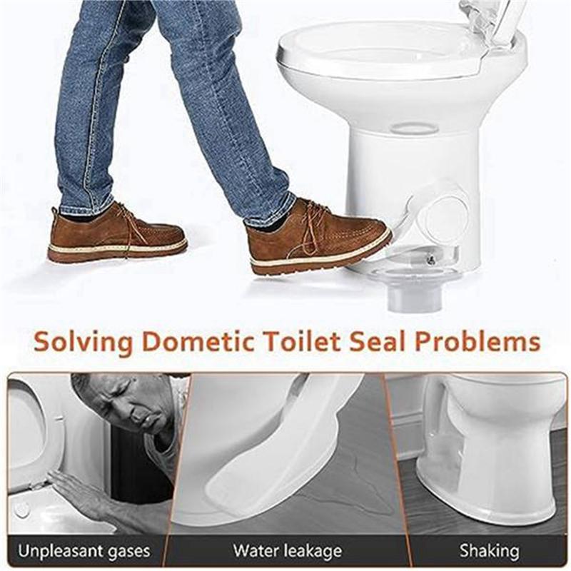 

A51K-High-Quality RV Toilet Seal & Flange Kit - Perfectly Compatible With RV 300/310/320 Series Toilets Durable