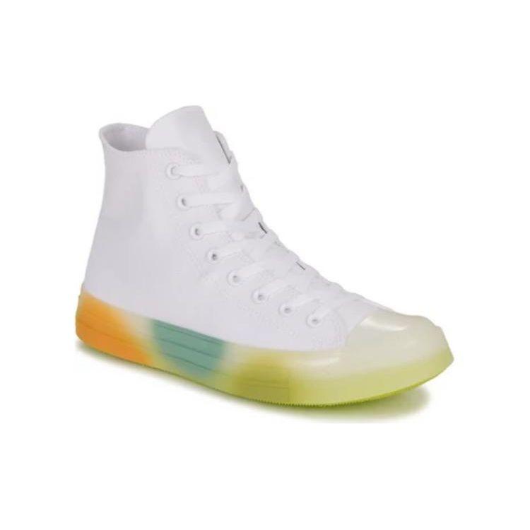 Converse Chuck Taylor All Star CX High Spray Paint - White Unisex Sneakers Orange A03462C