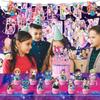 Cartoon - Themed Paper Birthday Party Supplies Set - Perfect Gift For Kids’ Birthday Celebrations With Banners, Balloons, And Cake Toppers