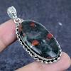 Boulder Opal Gemstone 925 Sterling Silver Jewelry Pendant 2.32"