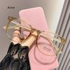 New Women Clear Lens Myopia Glasses Transparent Anti-Blue Light Nearsighted Eyeglasses Frame Diopter Myopia 0-1.0-4.0-6.0