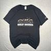 Black Harley-Davidso<wbr/>n Carrier Graphic T-Shirt – L Unisex T-Shirt