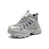 Belle Trendy Cool High Help Dad Shoes Women 2025 Winter New Shopping Mall Same Thick Bottom Plush Casual Shoes