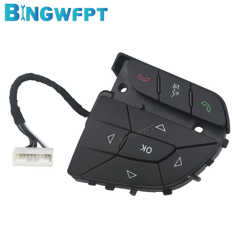 68321893AA Steering Wheel Switch Telephone Button For Jeep Grand Cherokee Dodge Durango 2014-2018