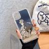 running horse pattern Phone Case Transparent soft For iphone 12 11 13 7 8 6 s plus x xs xr pro max mini
