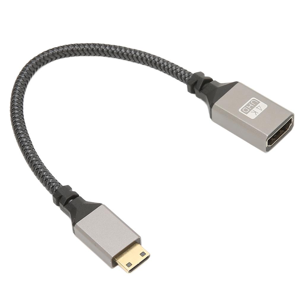 HD Multimedia Interface Cable High Speed 4K 60Hz Mini Male To Female Adapter Cable for Tablet Camera Computer TV