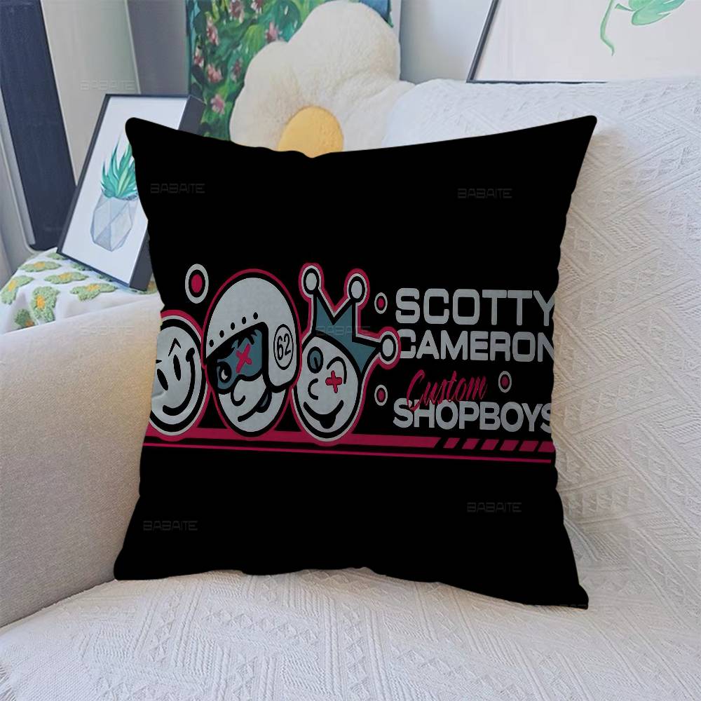 S-Scotty Logo C-Cameron Cushion Cover Pillow Cover Decor Pillowcase Printed Cushion Case For Couch