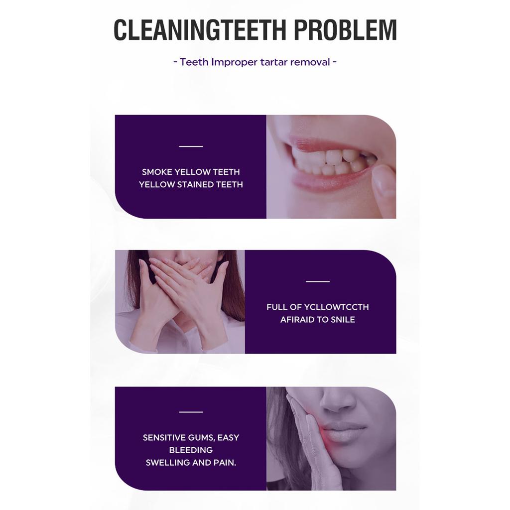 Antiallergic Brightening Toothpaste, Gentle Cleaning for Sensitive Teeth and Fresh Breath, Helps Whiten Teeth