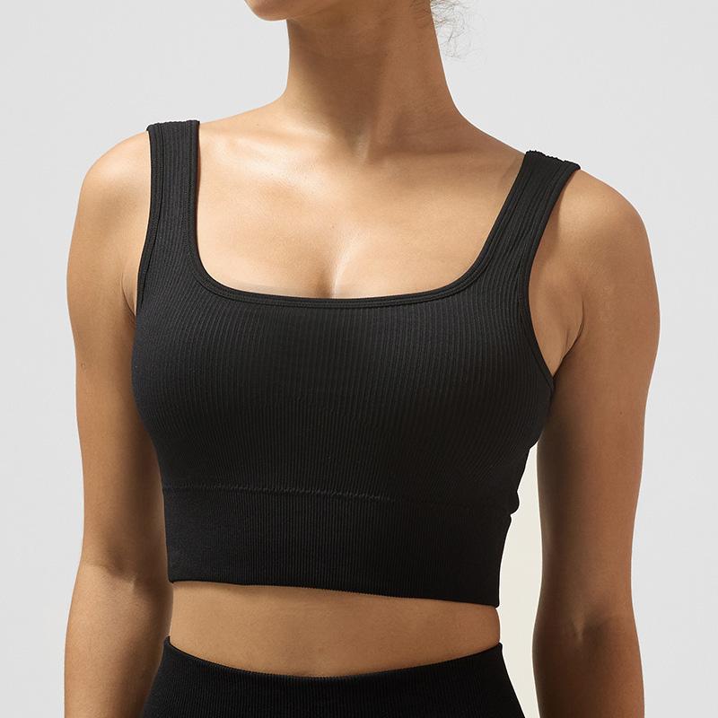 

Женский бюстгальтер с открытой спиной, высокоэластичный комплект для йоги, комплект для спортзала с длинными рукавами и молнией, бесшовные фитнес-брюки, жилет, короткий топ с высоким воротом L