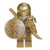 Ninja Warrior Superhero Doll With Weapon Single Building Block Assembly Toy