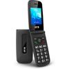 SPC TITAN 2 - Téléphone Portable Pour Personnes Âgées Avec Touches XL, 4G, Vol. 105dB, Noir