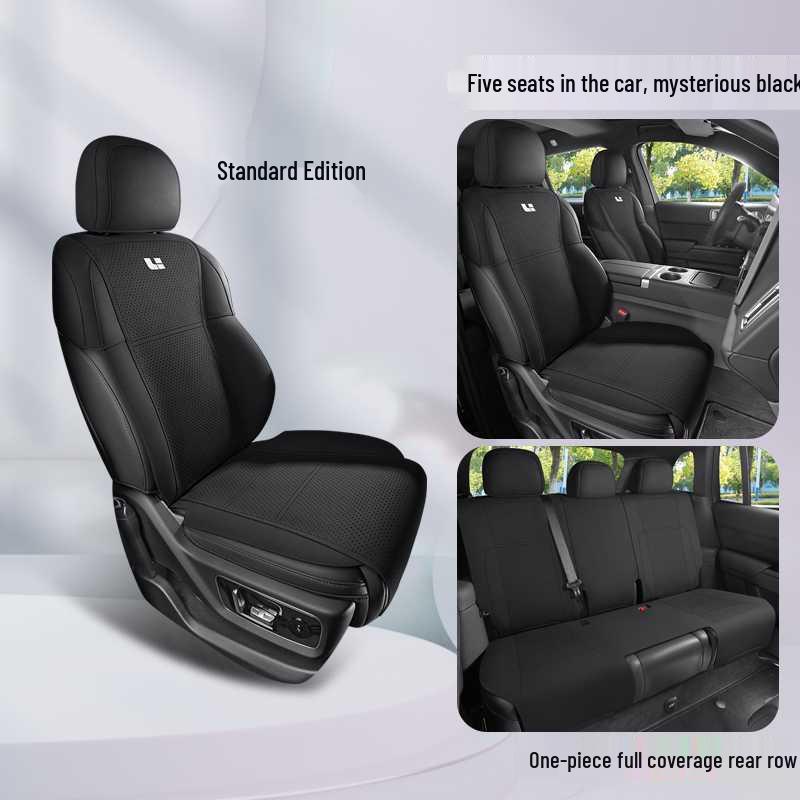 Ideal L7 Universal Suede Car Seat Cushion for Five-Seater - Four Seasons Half Surround Saddle Pad