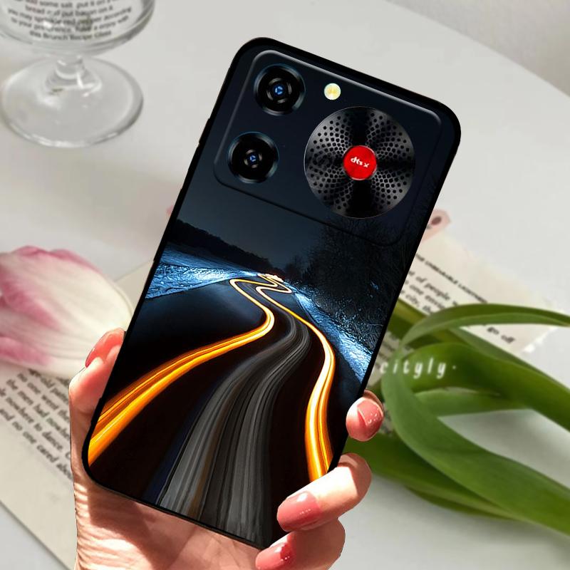 Per custodia telefono ZTE nubia Music 2 4G Music2 Cover Posteriore in Morbido Silicone Per Nubia Music Lusso Moda Protettiva Coque Fundas