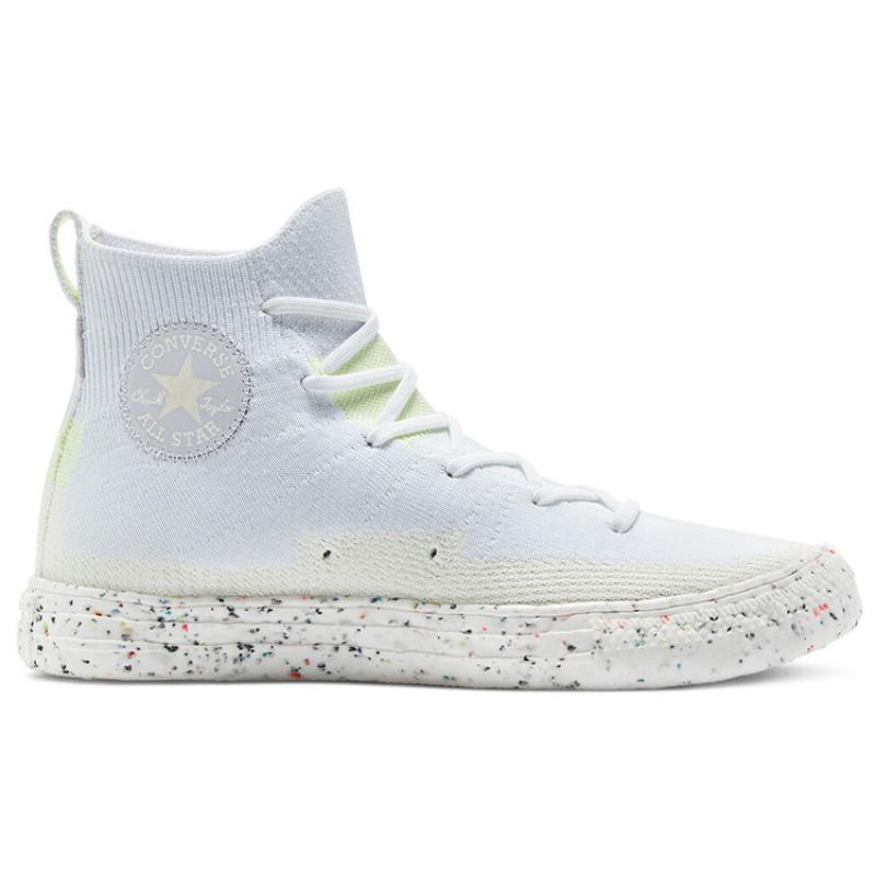 Converse Chuck Taylor All Star Crater Knit Comode e Versatili Espadrillas High Top Unisex Bianche