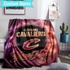 Custom Name Blanket Cleveland Lights Shadows Blanket Bedding Blanket for Travel, Camping, Living Rooms, Offices, Sofas, Fan Christmas Gift