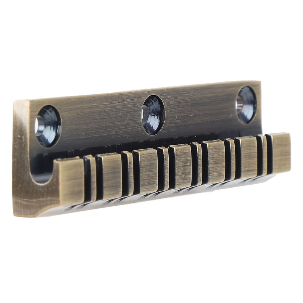 12 String Guitar Bridge Alloy Bronze Color Electric Guitar Bridge Replacement for LP EPI