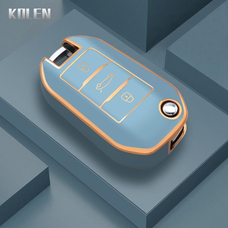 Tpu Car Key Case Cover Shell For Peugeot 107 206 207 208 308 406 408 508 4008 5008 Citroen C1 C2 C3 C4 C5 C6 C8 Cactus Picasso