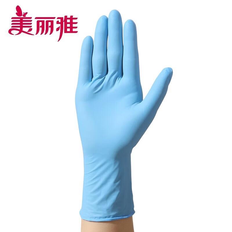 

Meiliya Disposable Thickened PVC Nitrile Gloves
