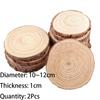 3-16CM/1-10pz Spesse Naturali Pino Rotonde Non Rifinite Fette di Legno Cerchi Con Corteccia d'Albero Dischi di Tronco Artigianato Fai da Te Matrimonio Festa Pittura