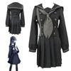 Stylish Anime Danganronpa Saihara Shuichi Cosplay Costume For Women In Black And Gray