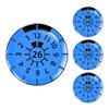 Car Bumper Sticker, 3D Dome Sticker - Vista Print Round Car Window Sticker