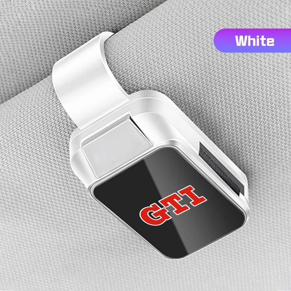 Hub Caps Car Eyeglass Clip Sunshade Sunglasses Holder Glasses Storage Clip For VW Volkswagen Polo Tiguan Passat Golf Jetta Lavid
