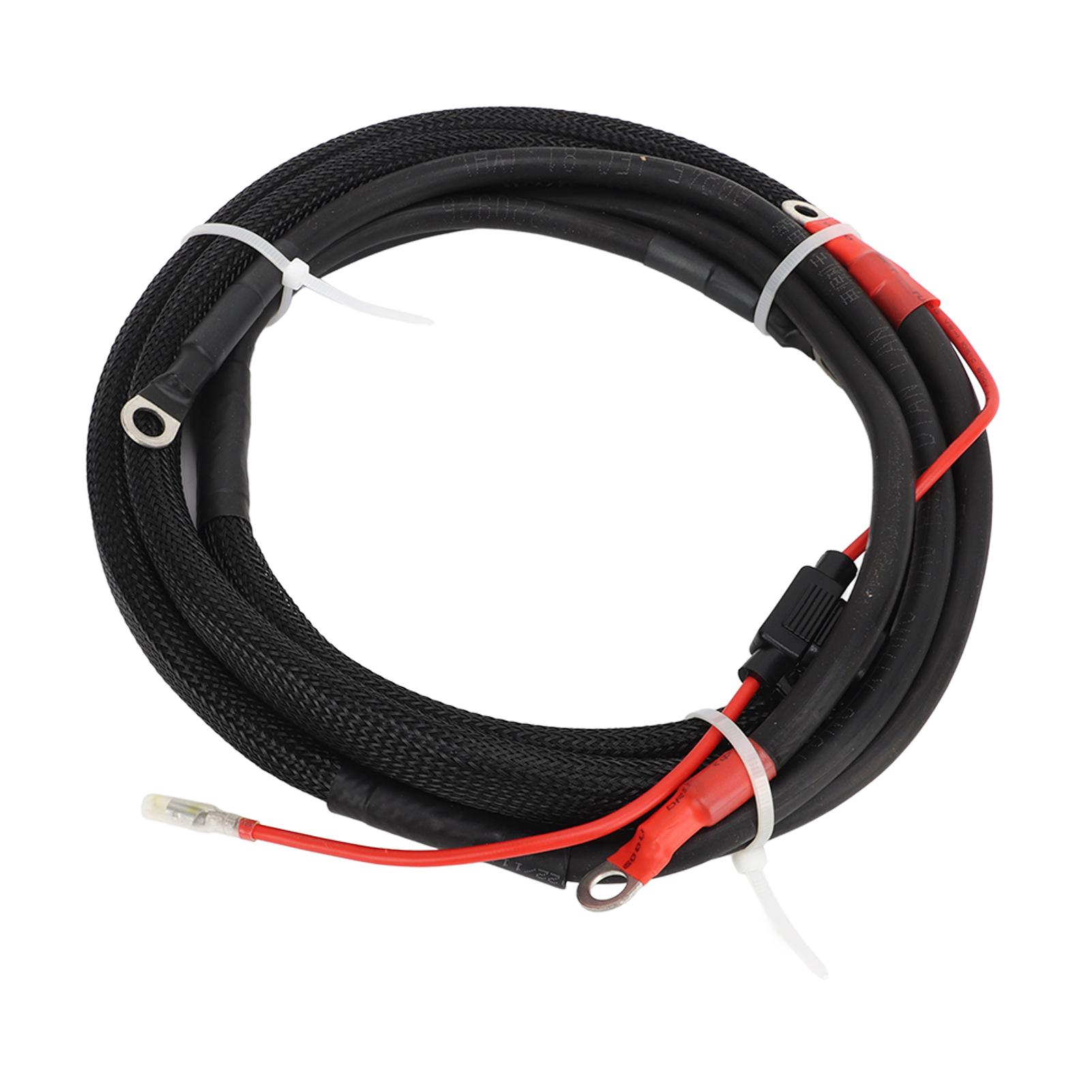 

Outboard Universal Power Cable Sensitive Flexible Lightweight Battery Cable for Outboard Engine