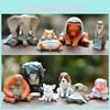 Cartoon Animal Models Blind Box Pvc Collectible Toys For Home Decor