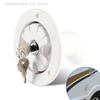 1PC Rubber Lockable Leakproof Fresh Water Inlet Motorhome Camper Boat RV Accessory with 2PC Water Inlet Keys