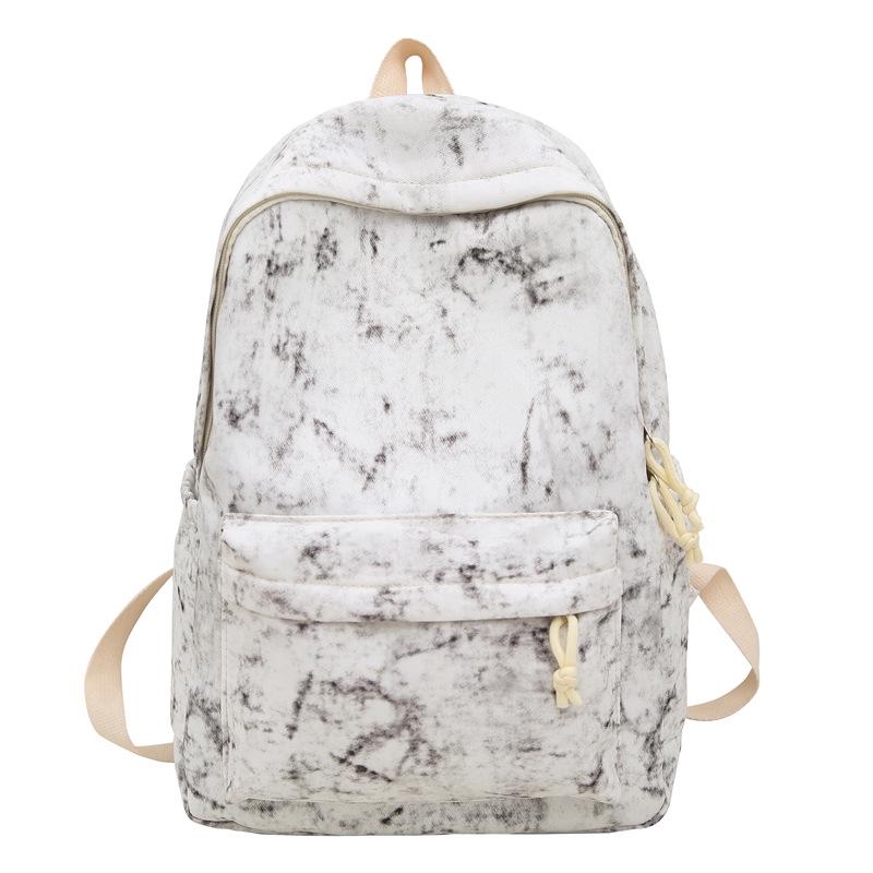 

Легкий рюкзак с принтом граффити: Унисекс дорожная сумка для старшеклассников и студентов 29*12*38 cm белый