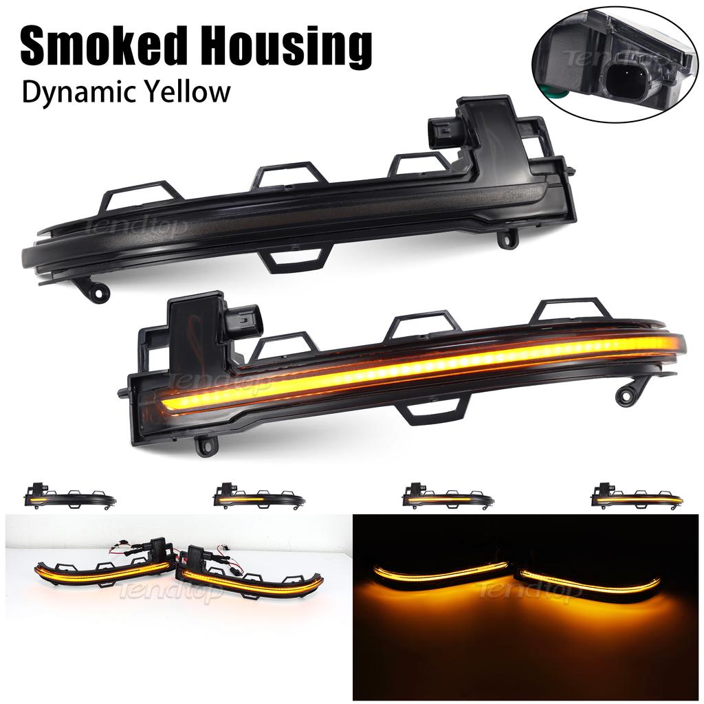 Dynamic Turn Signal Light LED Side Rearview Mirror Indicator Blinker Lamp For BMW X3 X4 X5 X6 X7 G01 G02 G05 G06 G07 2018-