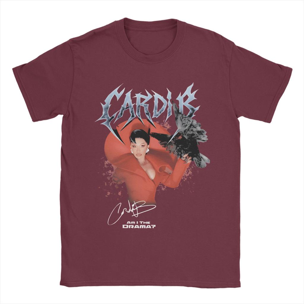 Unisex Women Printed Cardi B Am I The Drama Tour 2026 Tee T Shirt 100 Cotton Tshirts Clothing