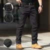 Men's -Lined Pants | Ripstop, Multi-Pocket Work Pants, Zippered Cargo Pants For Hiking, Fishing & Construction