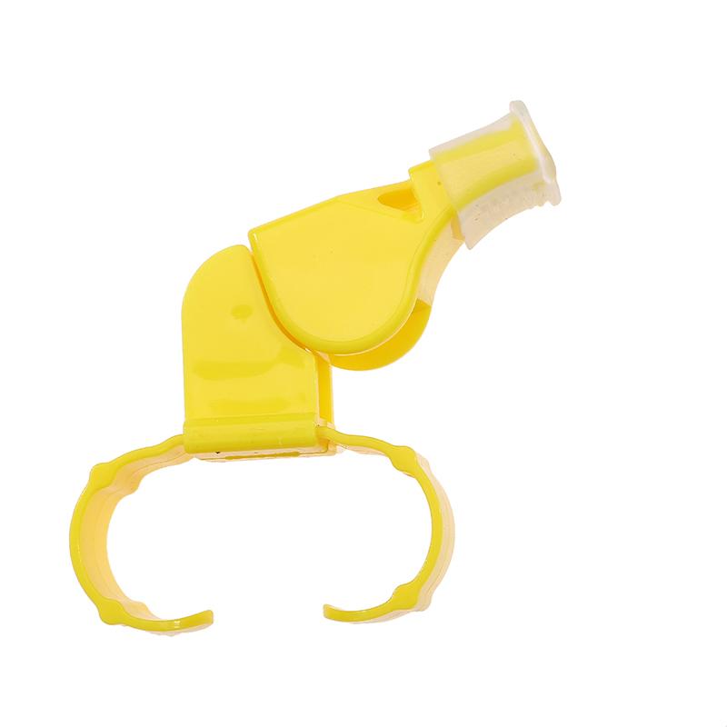 1PC Referee Finger Whistle Football Training Equipment Whistle Safe Ring Whistle Mouth Whistle With Tooth Guard For Sport