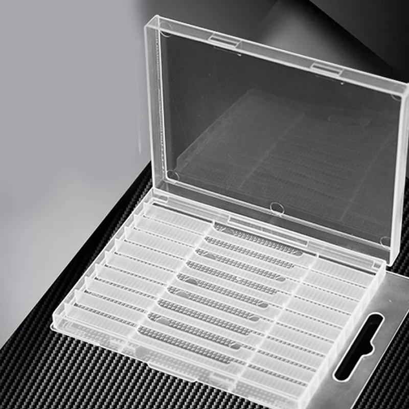 5Pcs Twist Drill Empty Box Storage Boxes Plastic Toolbox Tools Accessories Woodworking Drill Bits Transparent Plastic Boxes