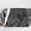 snoopys Throw Blanket for Couch cartoon dog Soft Fuzzy Plush Blanket 50x60 Inches Multiple Sizes Bedspreads for All Seasons