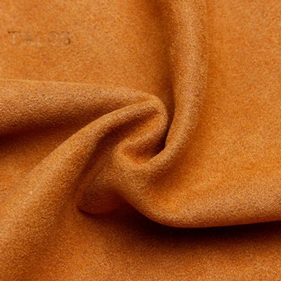 Fusta creion pentru femei, cu talie înaltă, cu șold înfășurat, de culoare uni, din piele de căprioară, cu design cu fantă în spate, cu fermoar, până la genunchi.