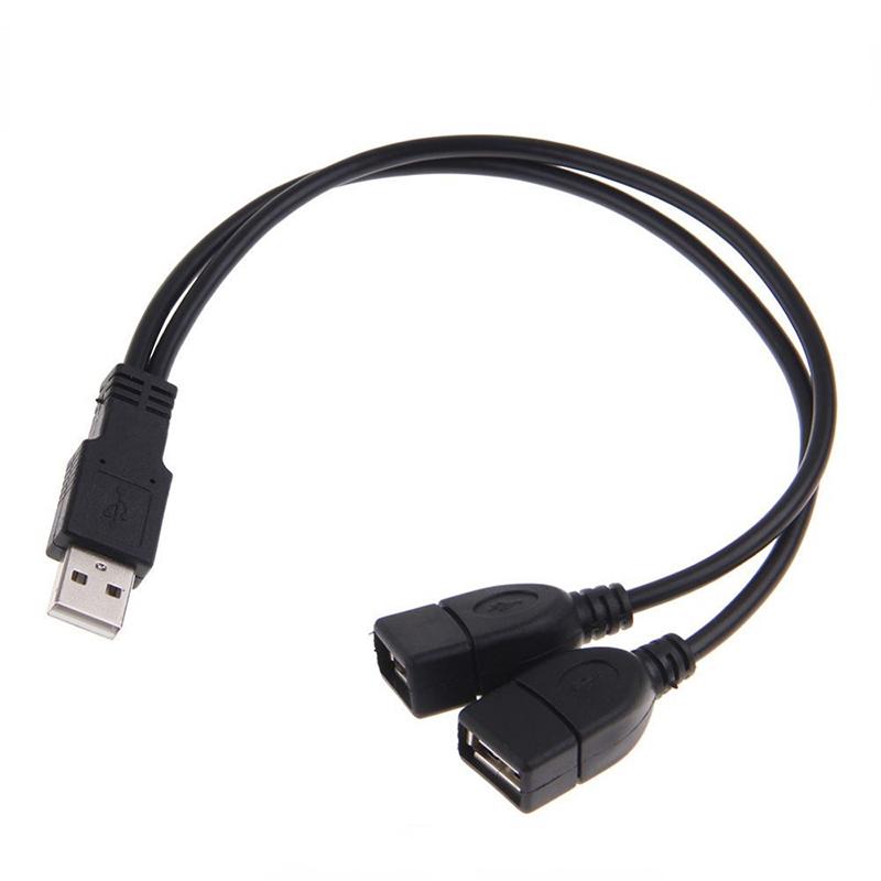 Usb 1-To-2 Male/Female Extension Cable Usb 1-To-2 Data Cable Charging Cable Wireless Fully Offline