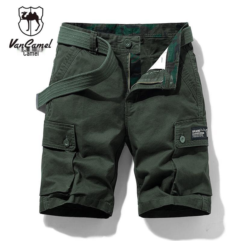 VANCAMEL Men s Summer Cotton Casual Shorts 33