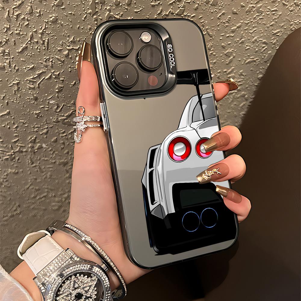 Cool JDM Sports Car Phone Case for Oppo Reno14 Reno13 Reno12 Reno11 Reno10 Reno8 Reno7 Reno6 F T Pro Plus 4G 5G Matte Back Cover