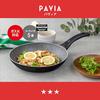 Ballarini Pavia Deep Frying Pan, 24cm, Made in Italy, Gas-Stovetop, Granitium 5-Layer Coating, Stir-Fry Pan [Official Product in Japan] 75001-772