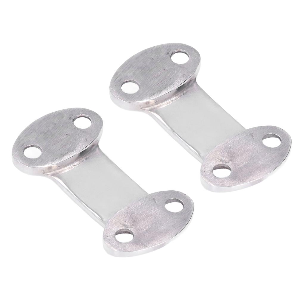 2 Stück Gurtband-Druckschnallen Edelstahl 316 Druckschnalle zum Spannen von Gurten