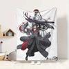 Demon Slayer Flannel Blanket Throw Blanket Soft Warm Sofa Bed Camping Car home Decor Unique Christmas Gift C9302131