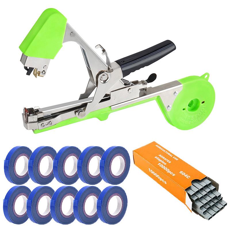 New Gardening Tools For Tying Branches Tomato Binding Machine Seedling Binding Vine Tool Vegetable Tapener Tapes Home Garden