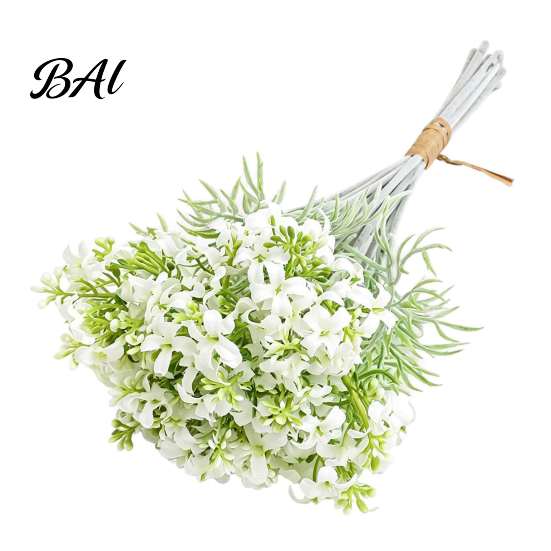 Decorative Flowers for Office Desk Artificial Orange Jasmine Flowers, Realistic Murraya Paniculata Flower Bouquets, Souvenirs Friends Flexible
