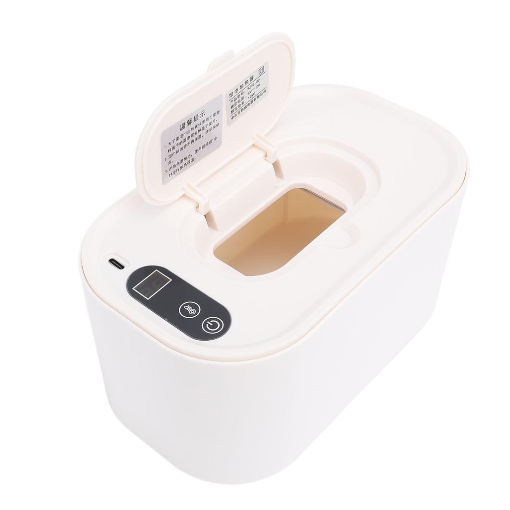Wipe Warmer Constant Temperature Portable USB Powered Wet Wipe Warmer Dispenser for Home Car