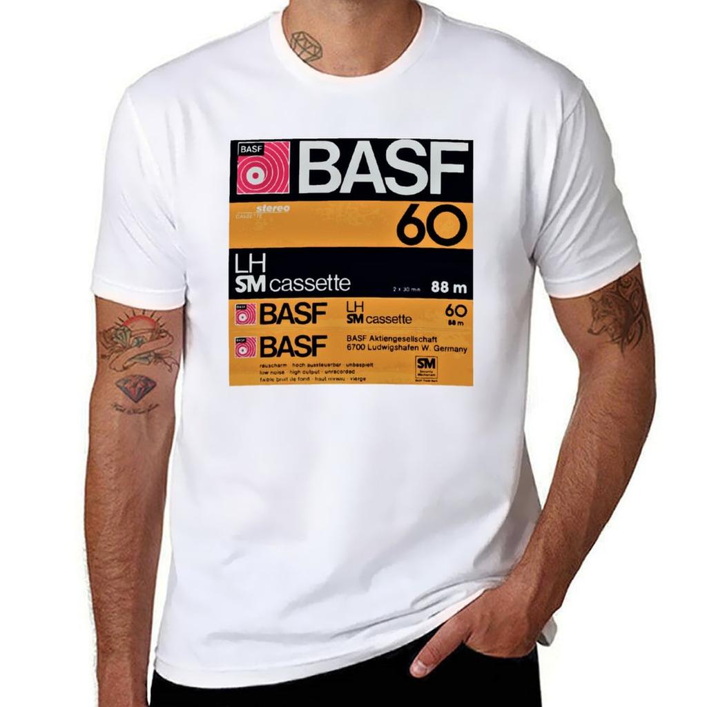 Basf Tape Cassettes TShirt Cotton Tshirt 100 TShirt