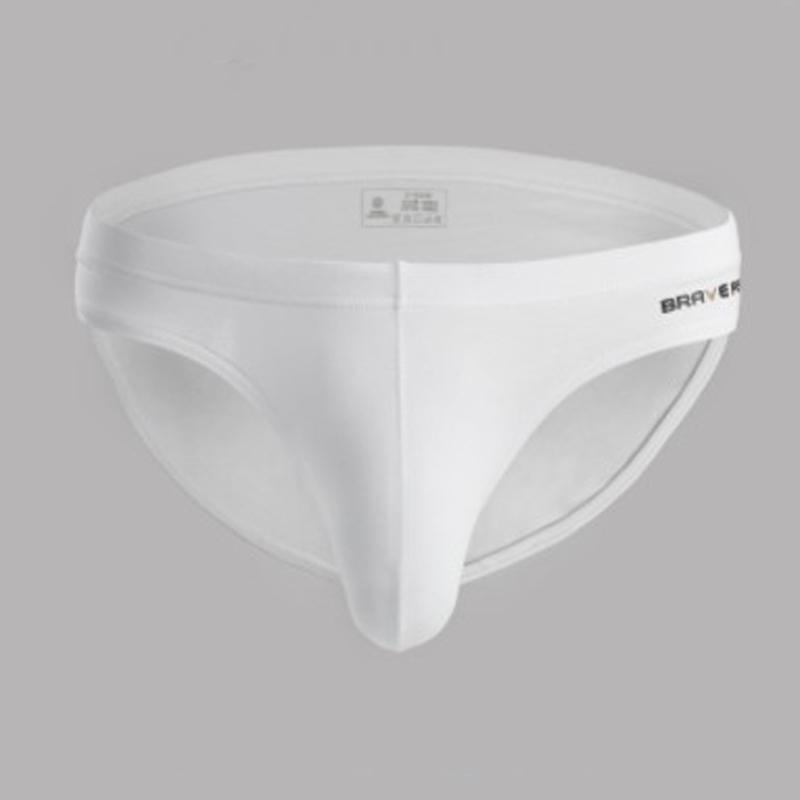 Sexy Men Underwear Briefs U Convex Big Penis Pouch Design Men Low Waist Briefs for Man Bikini