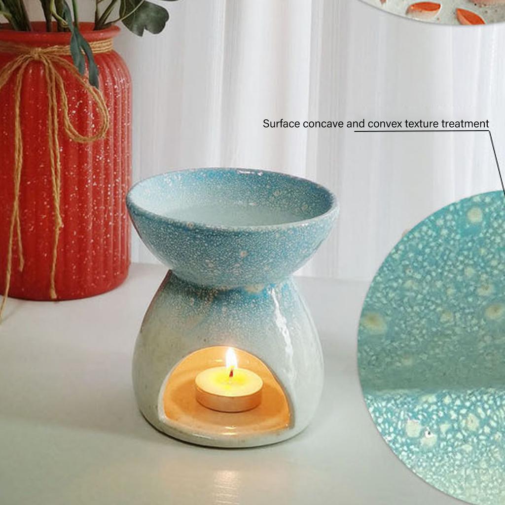 Essential Oil Burner Aromatherapy Aroma Diffuser Ceramic Tealight Candle Holder Oil Burner for Home Decoration