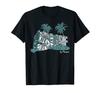 Surf Club Kalifornien Palme Surfer Wellenreiter T-Shirt